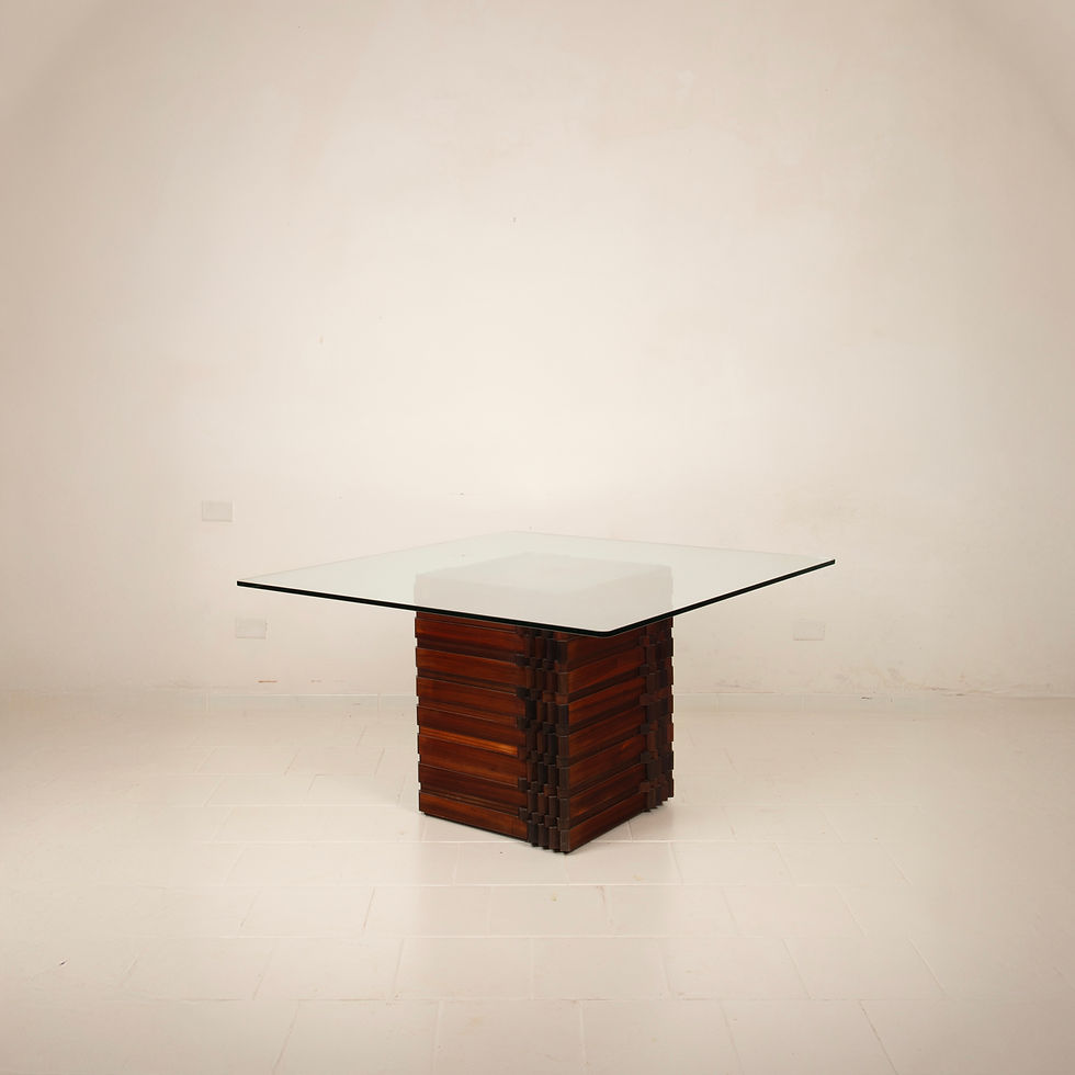 Miniatura: Diamante Scultura 99 Table by Luciano Frigerio for Frigerio di Desio 1970