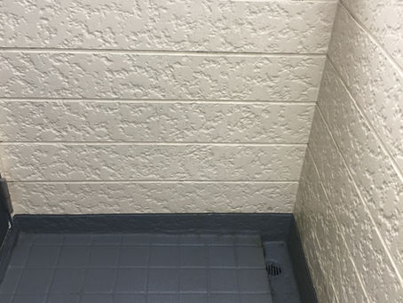 バルコニーの高圧洗浄 あすなろサービス