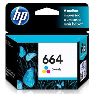 Miniatura: Kit de Cartuchos 664 Hp -  2 Pretos e 1 Color Original - Envio Imediato!