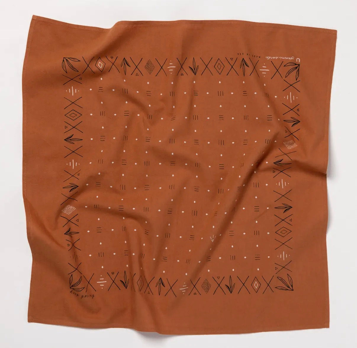 Jennie Earl Keep Going Heritage Bandana