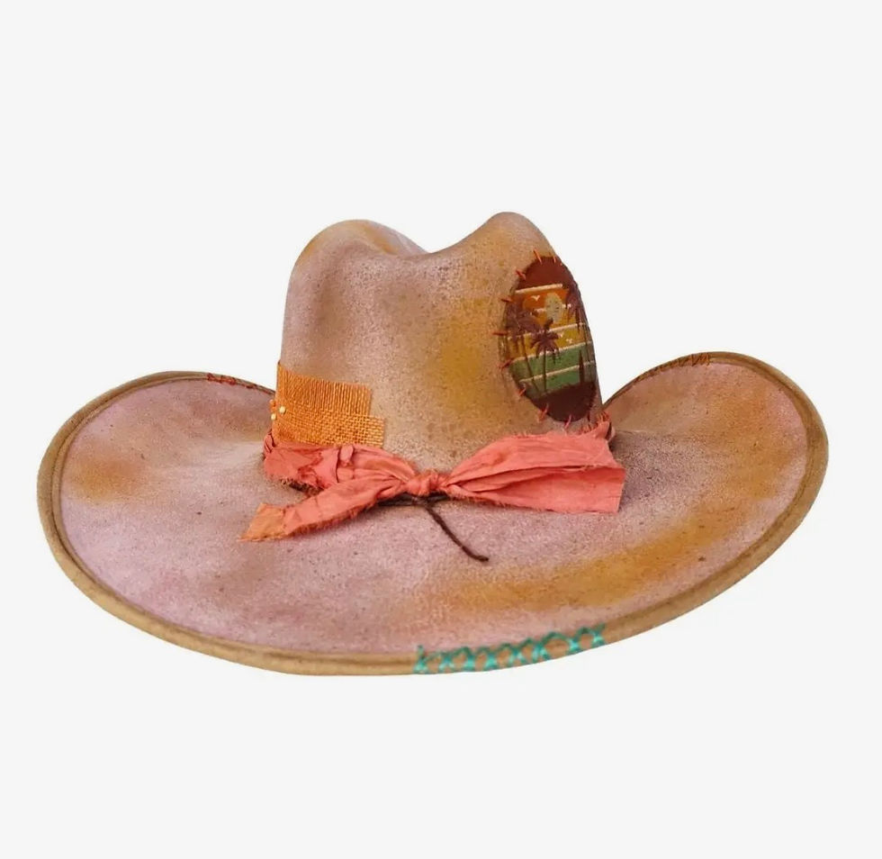 Thumbnail: Petra Savage Arlet Cowboy Crown Hat