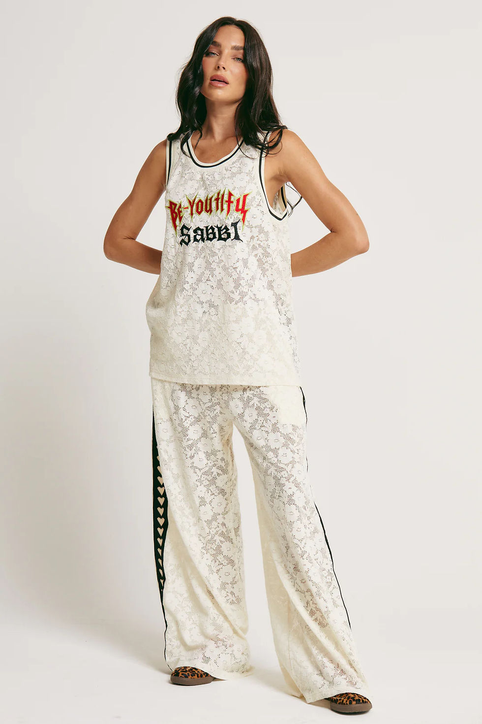 Thumbnail: Sabbi The Raving Hearts Pants Lace
