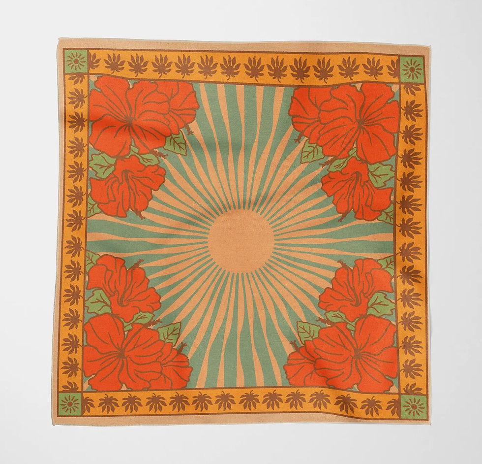 Thumbnail: cai & jo USA The Althaea Bandana 