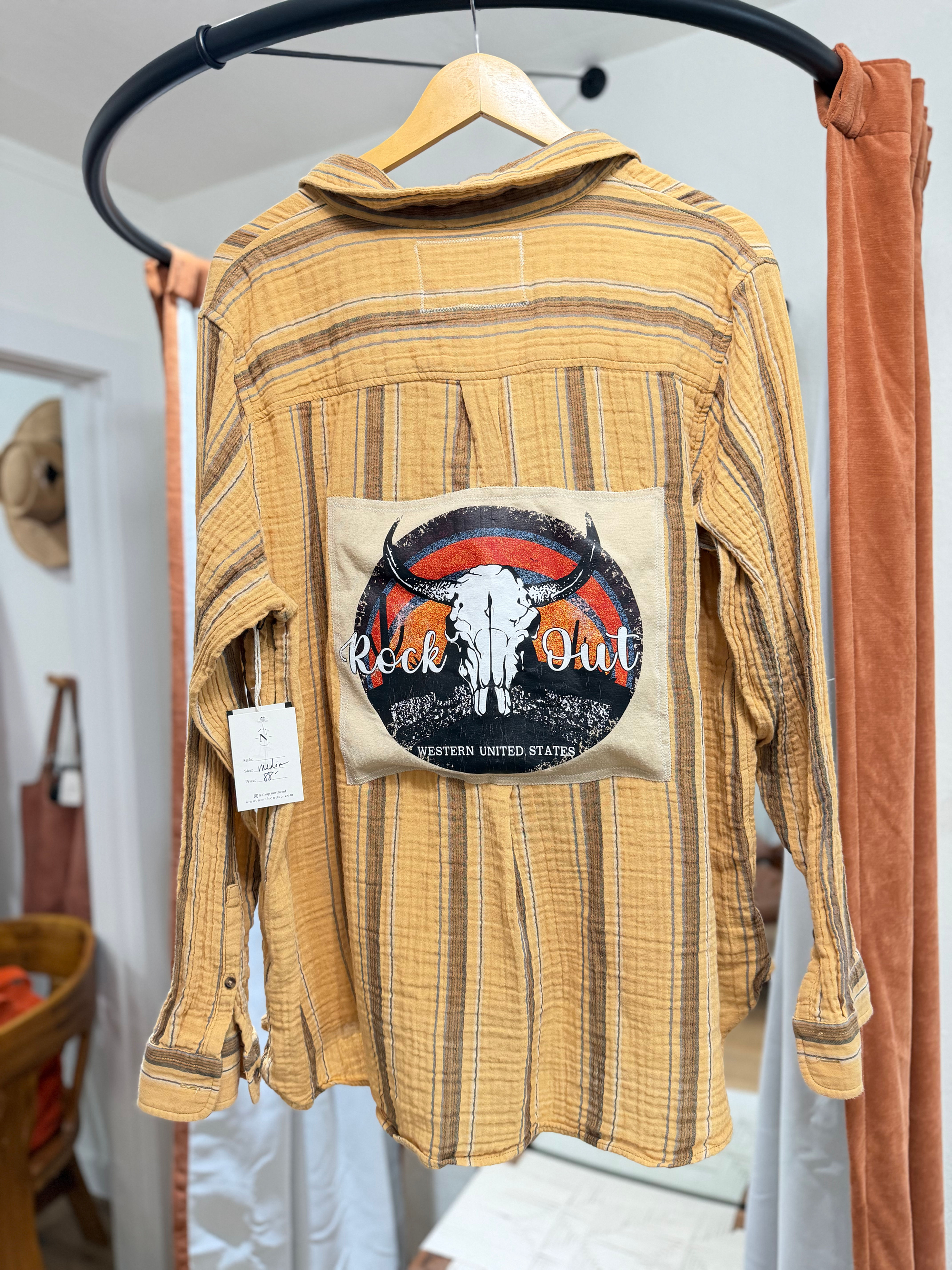 Goose & Fish Flannel - Rodeo Out