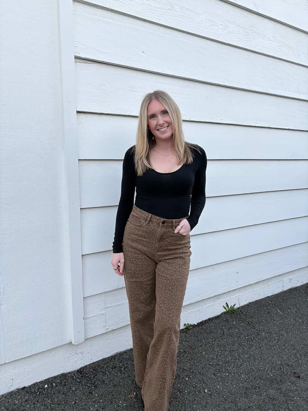 Thumbnail: Mica Leopard Wide Leg 