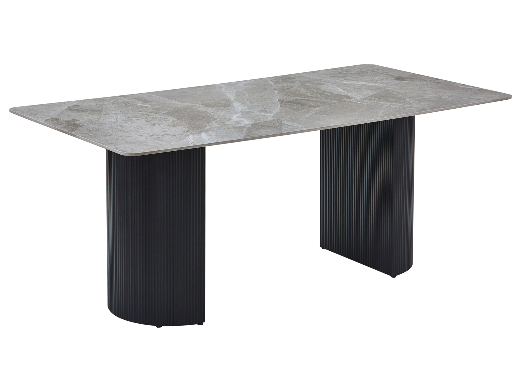 Olympia DiningTable - Grey Ceramic