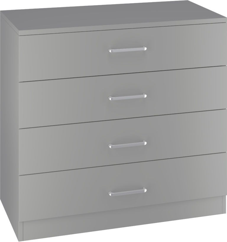 Thumbnail: Dakota 3 door bedroom set (light grey)
