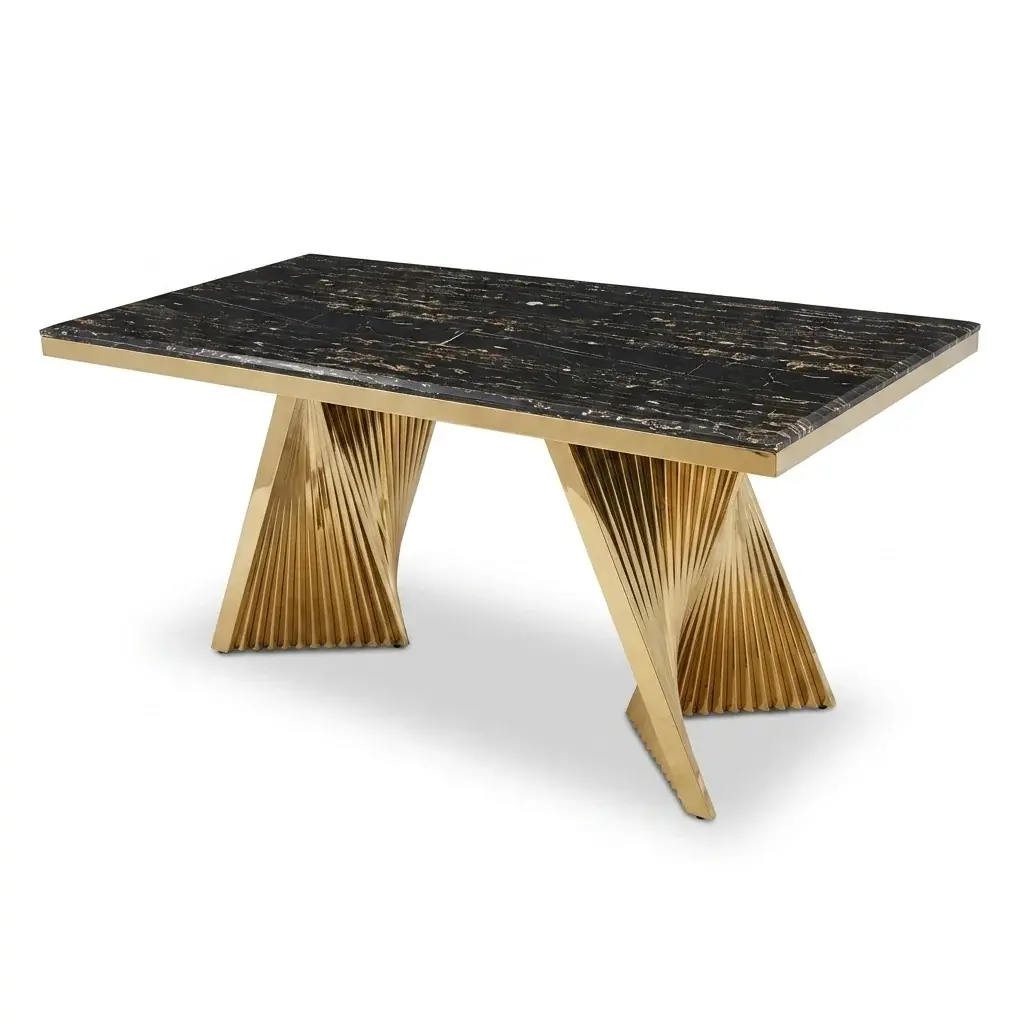 Ravello Black & Gold Coffee Table