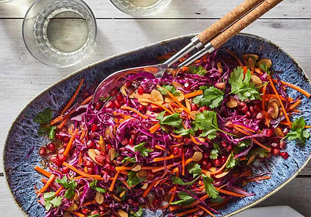 Red Cabbage & Pomegranate Salad
