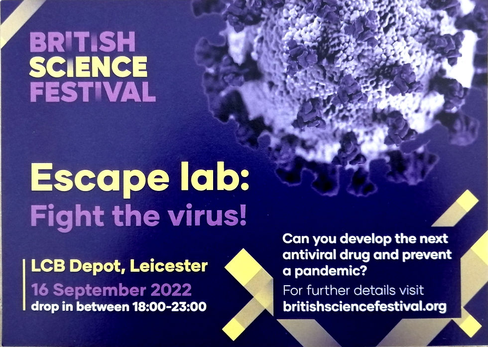 Escape Lab at the British Science Festival: a brief update