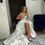 Thumbnail: Sweetheart Neckline Sweep Satin Train—Ivory A-Line Wedding 2024 Dress