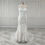 Thumbnail: High-Quality Strapless Appliques Lace Mermaid Elegant Sleeveless Wedding Dress