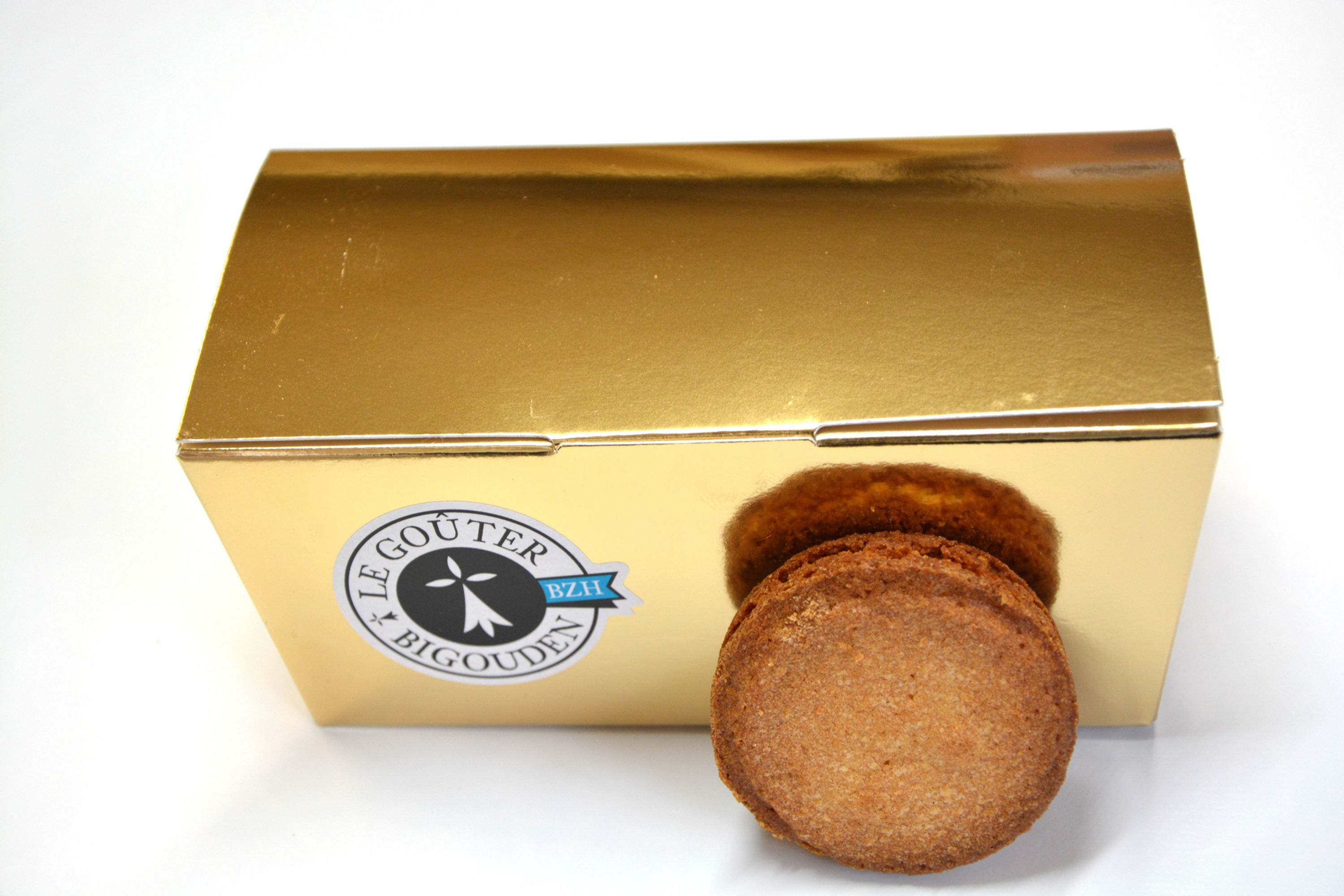 Le Palet breton au beurre de baratte (ballotin de 200 Gr)