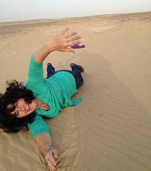 Christina Ritchie in Egyptian Desert – Path of Truth