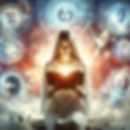 woman with psychic ability