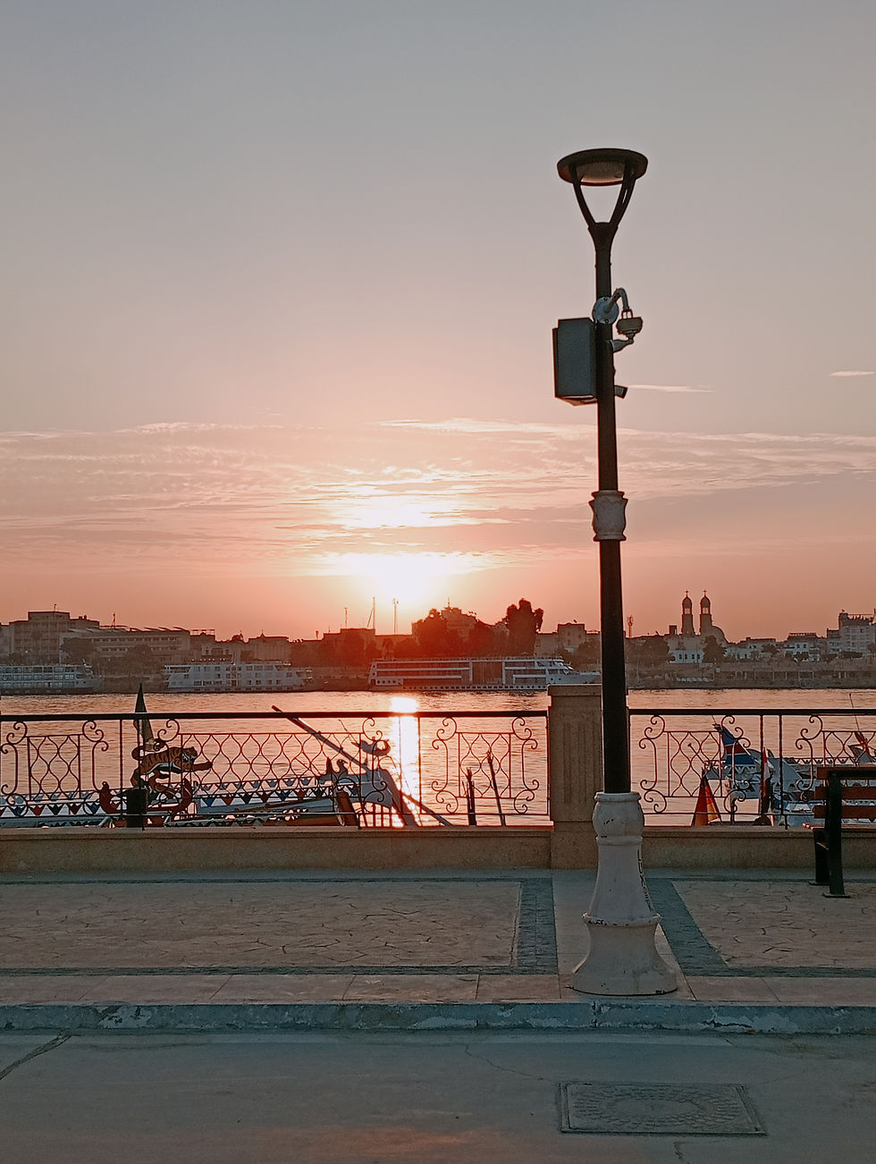 Sunrise over the Nile