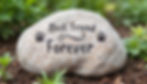 Best Friends commemorative rock