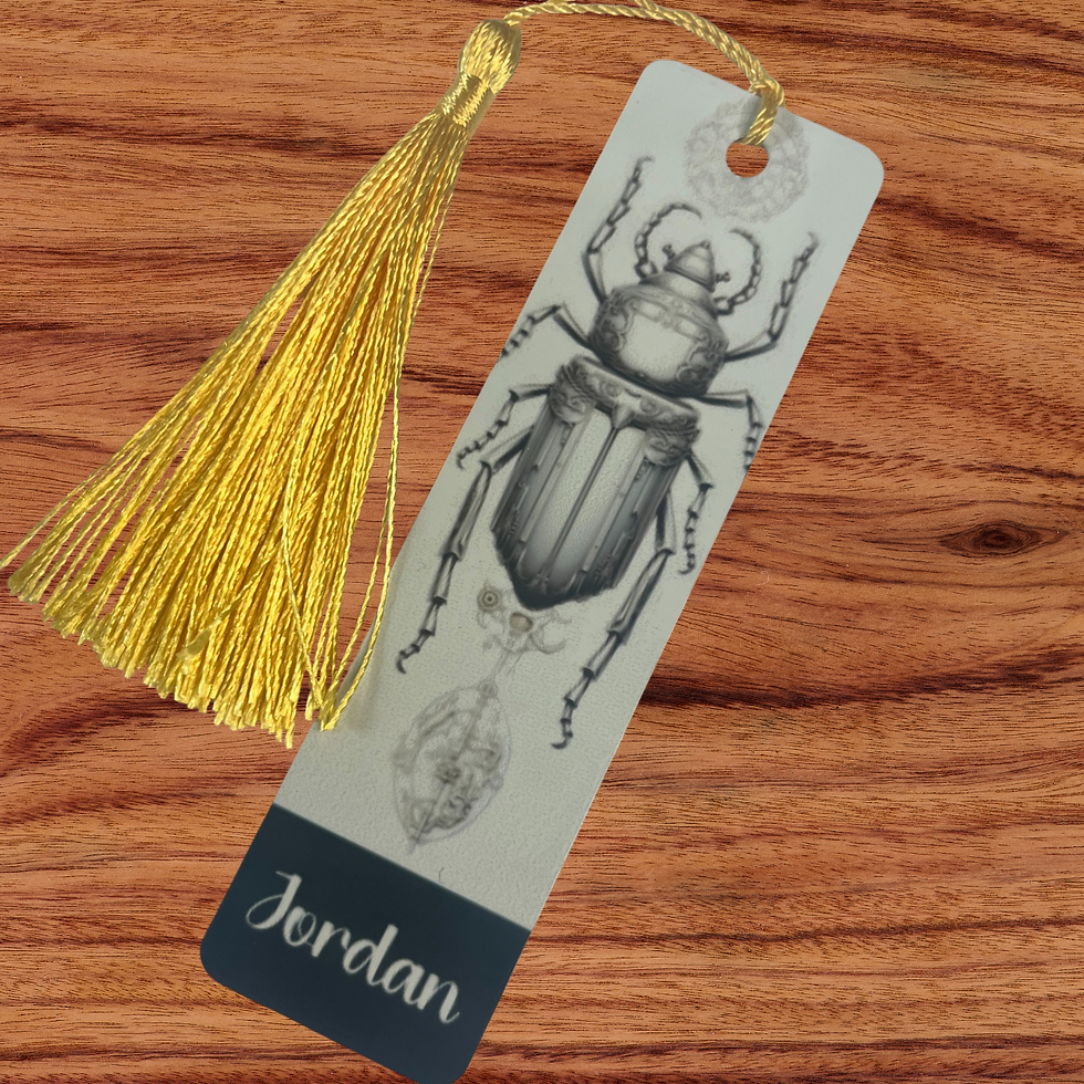 Metal Bookmark - Steampunk Animals