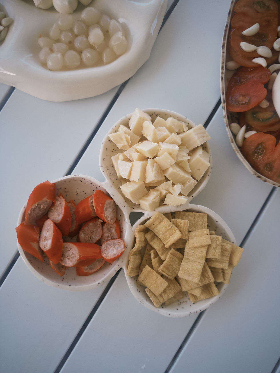 3 bowl tapas platter