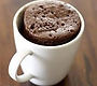 MICROWAVE CHOCOLATE MUG CAKE