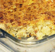 FISH AU GRATIN