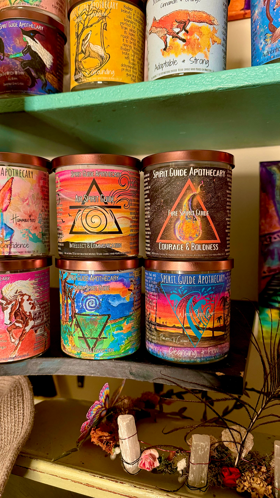 Thumbnail: Fire- Courage & Boldness- Spirit Guide Intention Candle