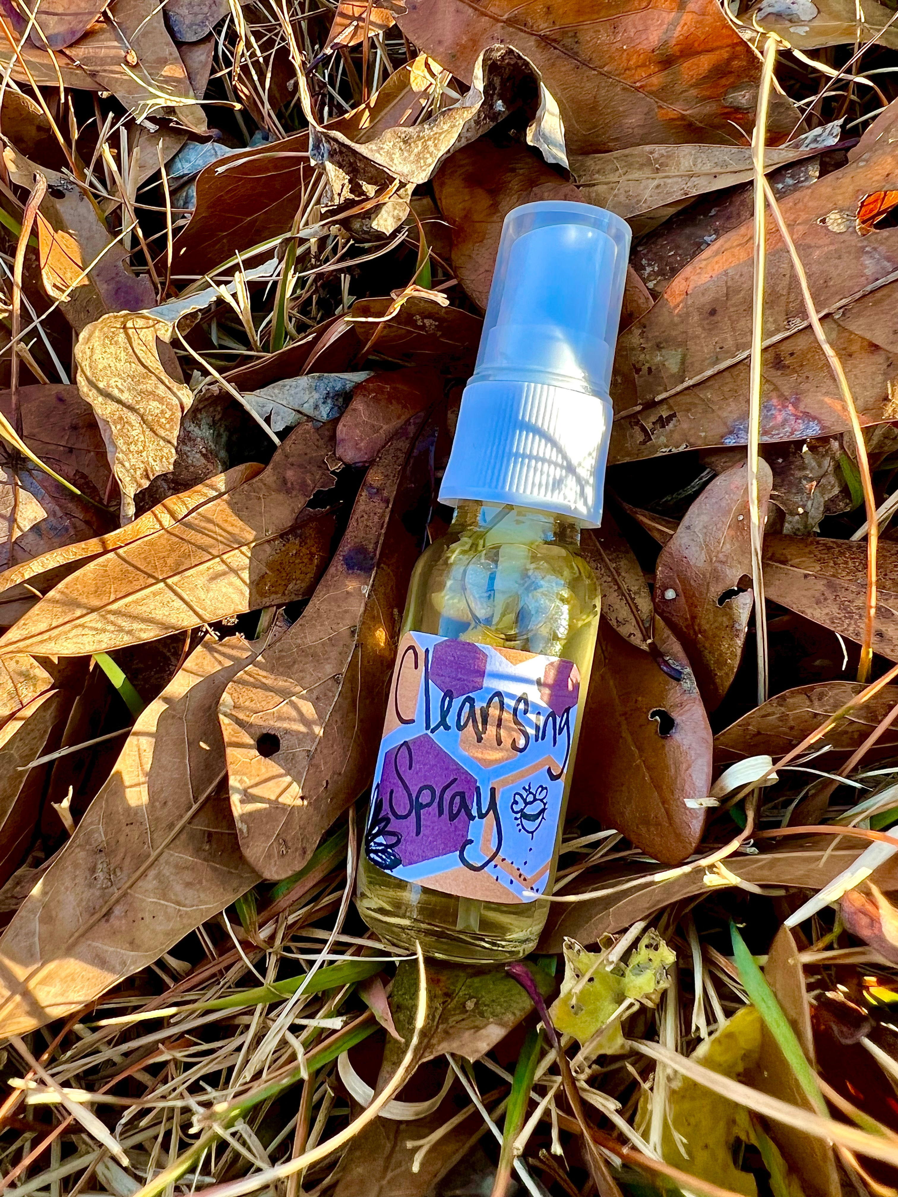 Bees' Pollination & Cleansing Spray- Lemon, Orange & Sage Essential Oils