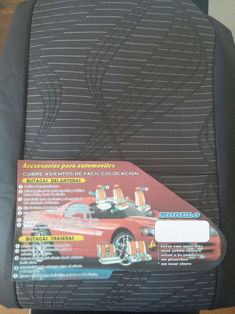 Cubre asientos