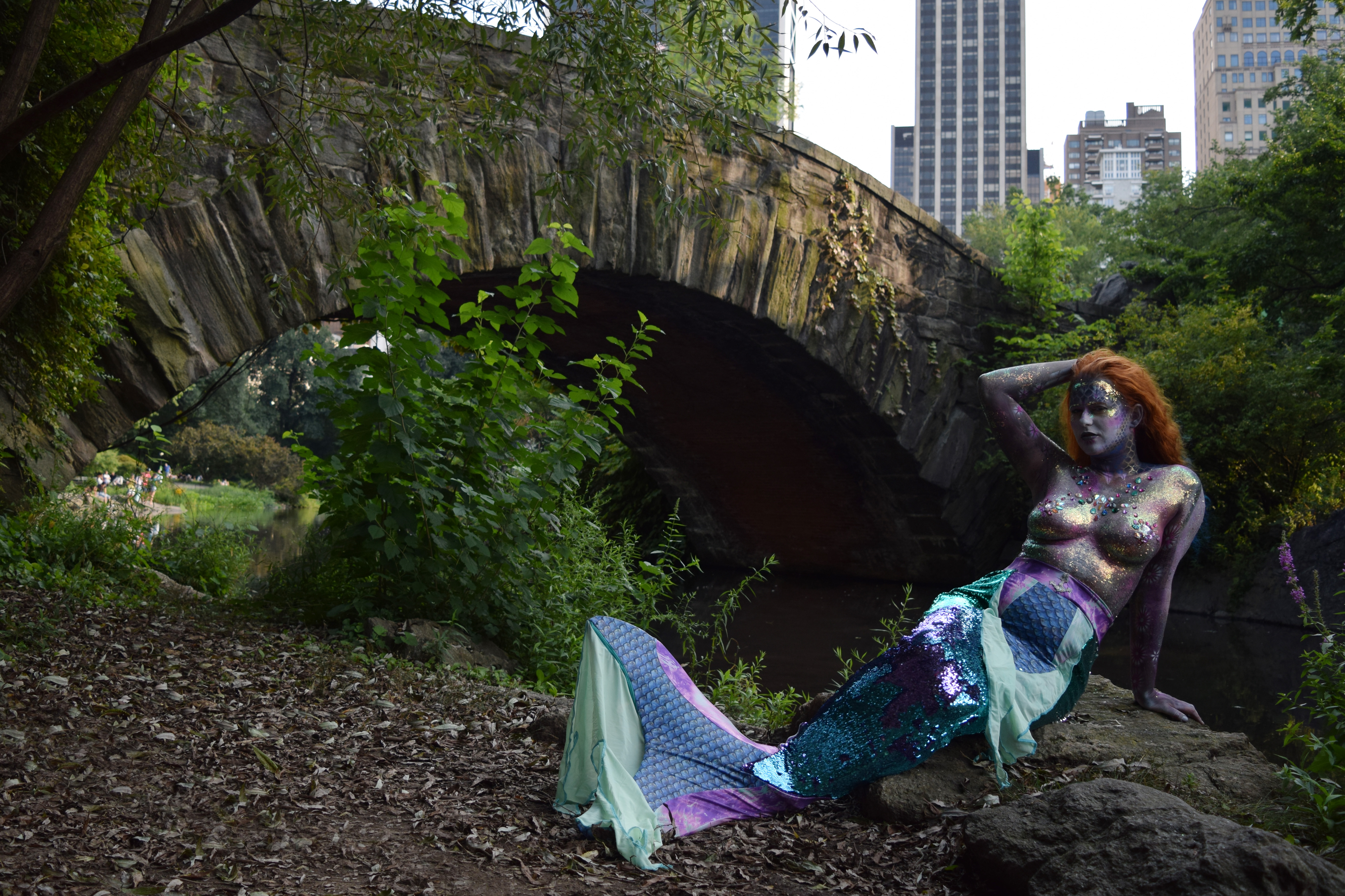 Mermaid at the Pond
