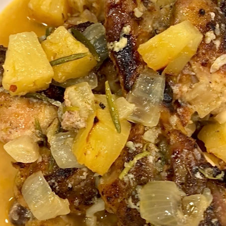 Creamy Coconut Pineapple Chicken