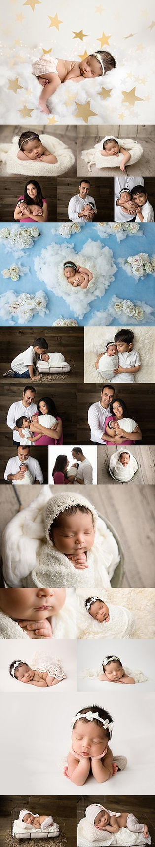 New Jersey Bergen County Newborn Photographer | Beautiful baby Sia.