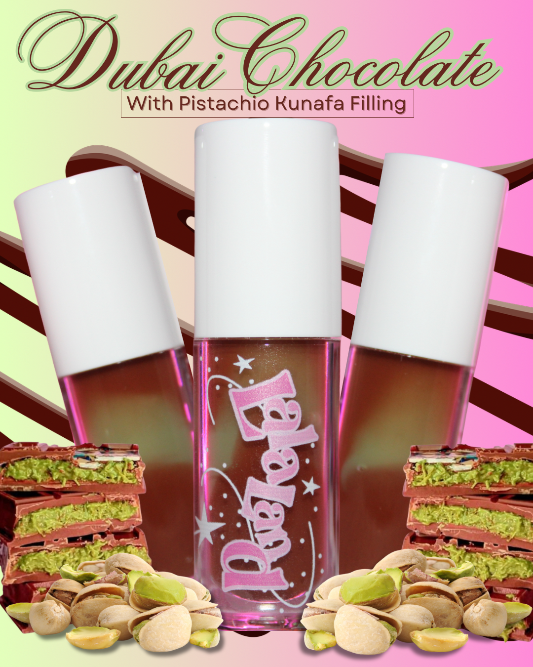 Dubai Chocolate with Pistachio Kunafa 