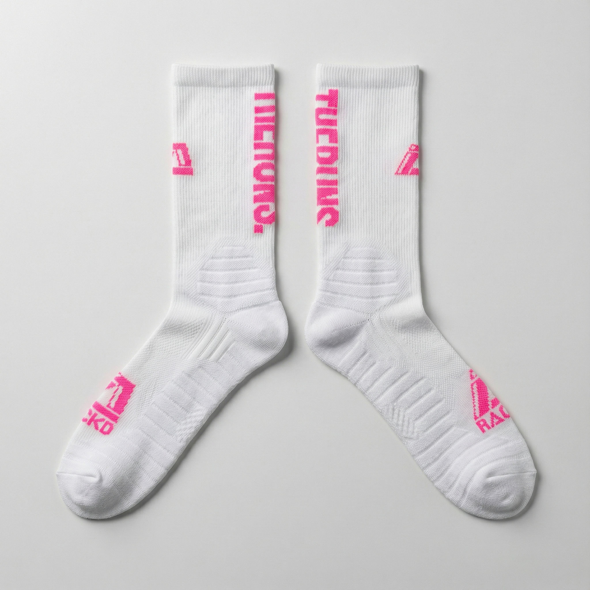 The Runs Socks - Pink, Black or White