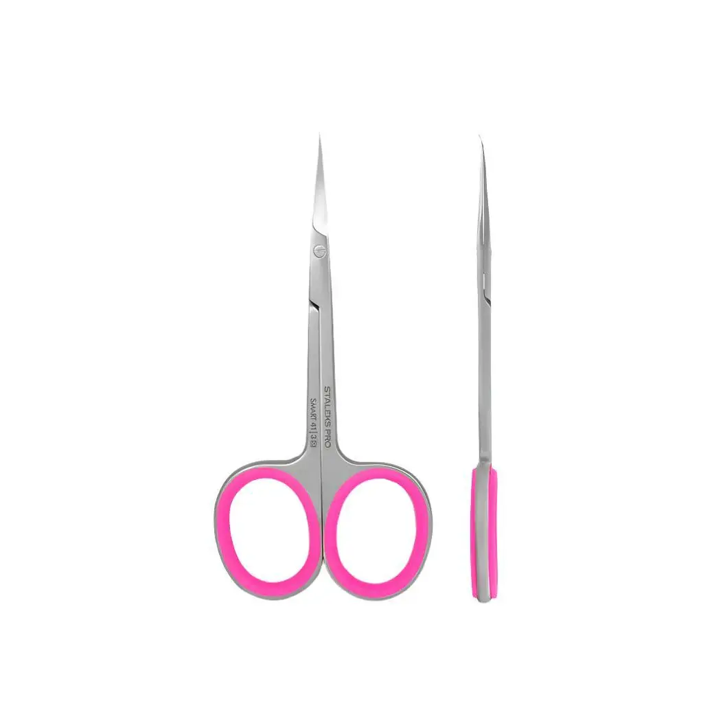 Professional cuticle scissors with hook Smart 41 Type 3