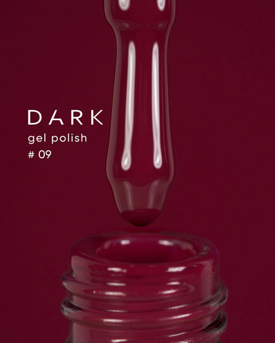 Dark gel polish 09, 10 ml