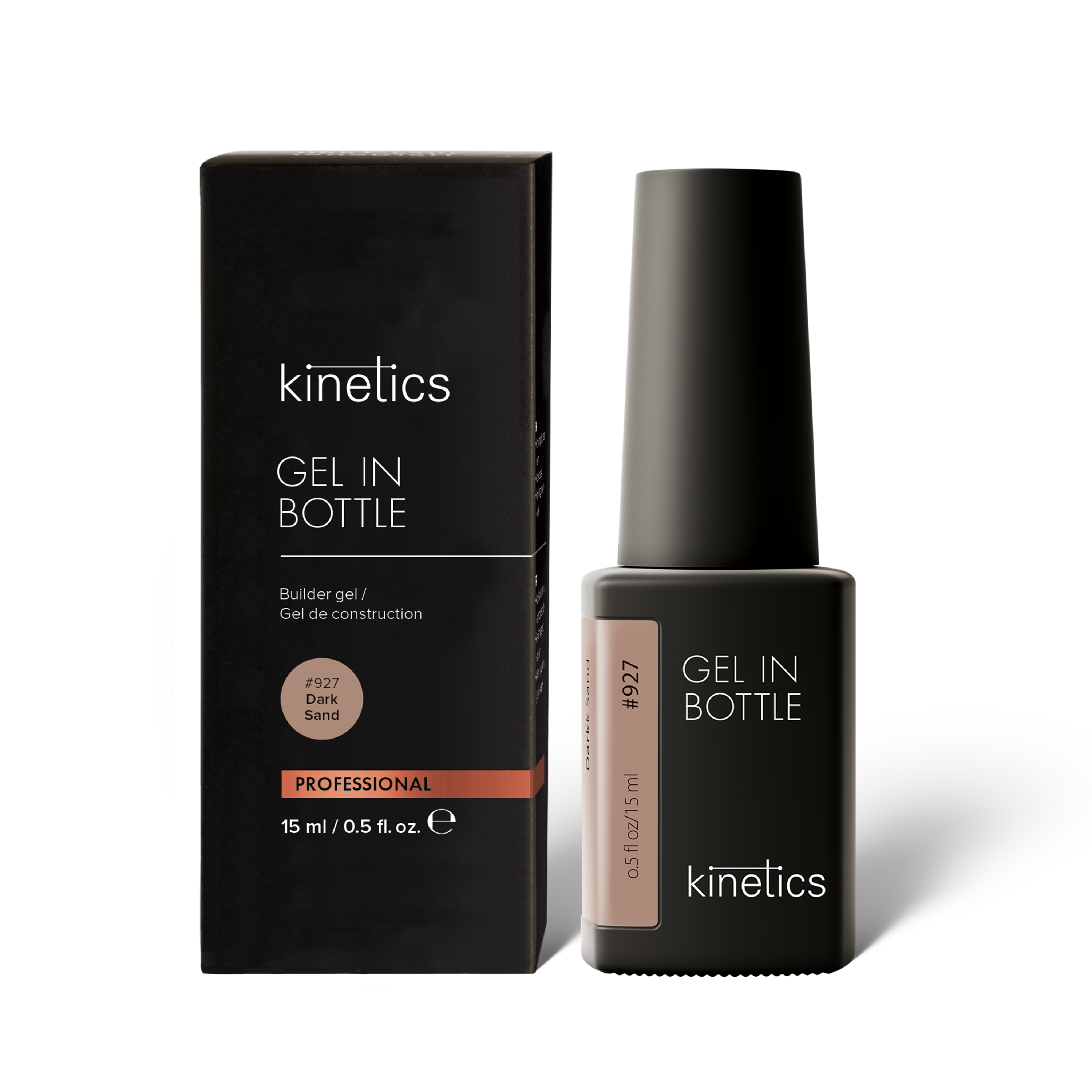 Kinetics Gel In Bottle #927 Dark Sand