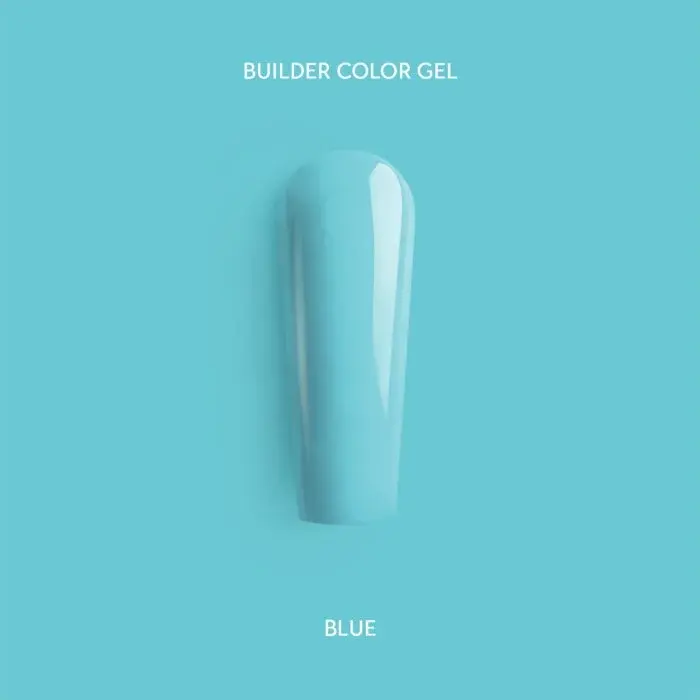 INDIGO BLUE - BUILDER COLOR GEL - 15 ML