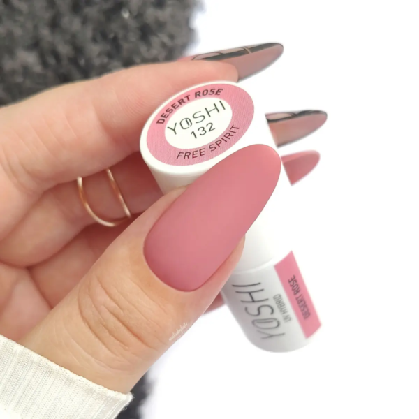 Thumbnail: UV LED Hybrid Nail Polish Desert Rose 6 ml – 132