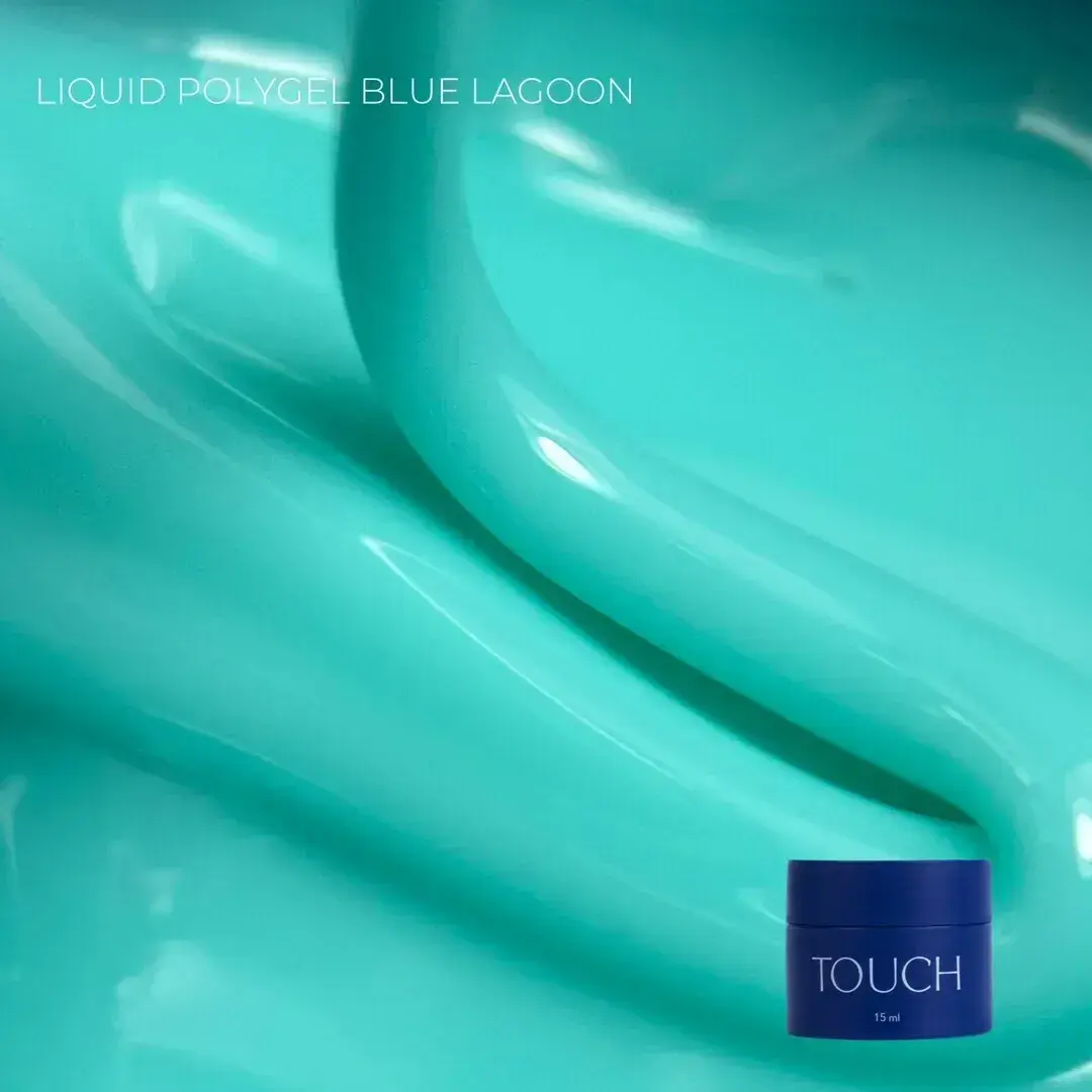 TOUCH Liquid polygel 15ml, Blue lagoon