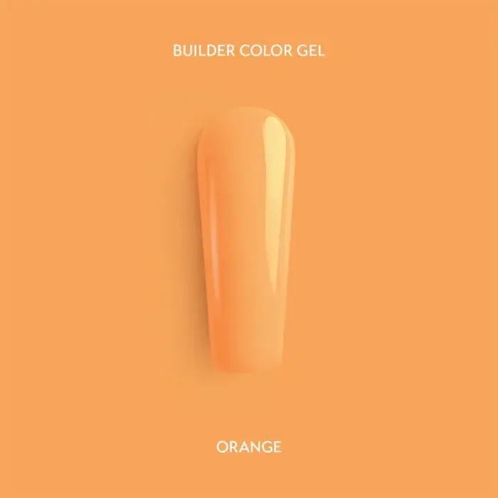 INDIGO ORANGE - BUILDER COLOR GEL - 15 ML