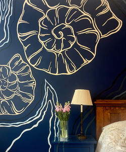 ammonite mural