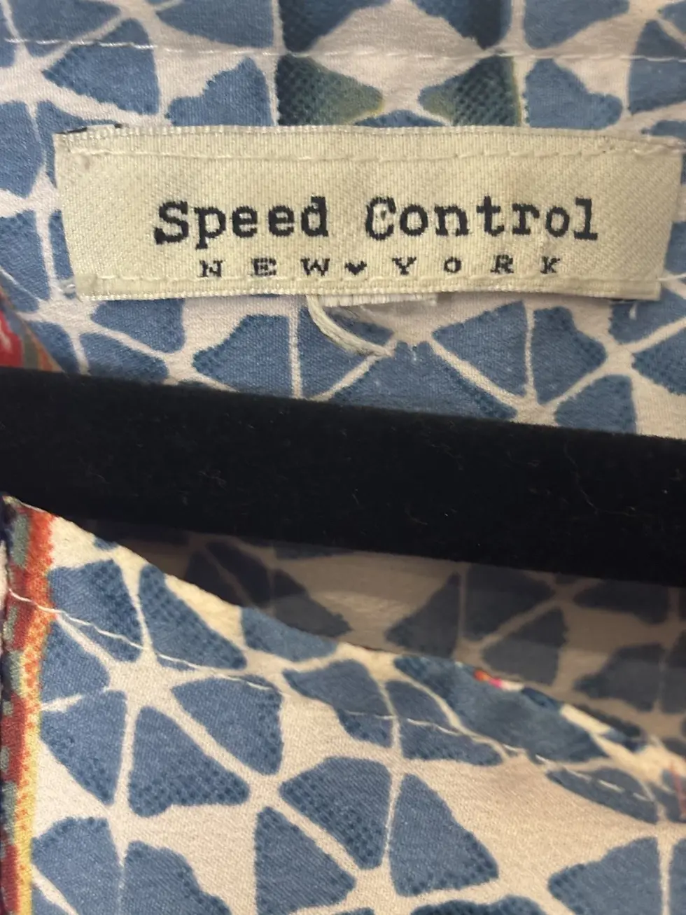 Thumbnail: Speed Control New York Beautiful print sleeveless dress Fits L to XL