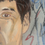 Thumbnail: EXPRESSIONISM 9X12 AL PACINO (SCARFACE) ORIGINAL SIGNED OIL PASTE