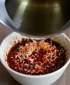 Arranged Food and Objects