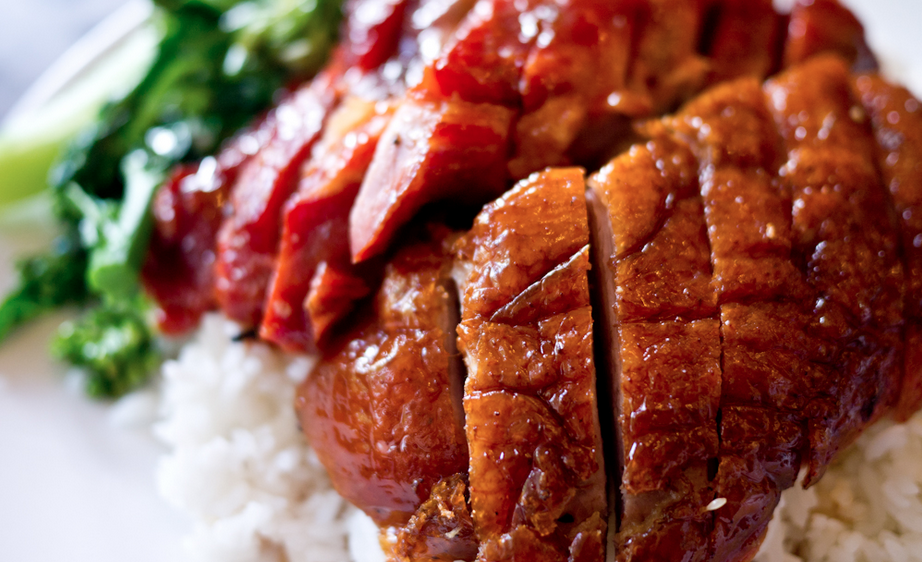 Arranged Food and Objects