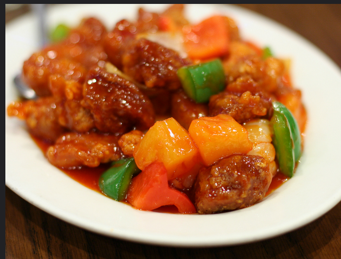 Arranged Food and Objects