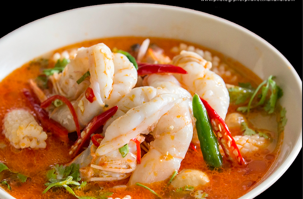 Arranged Food and Objects