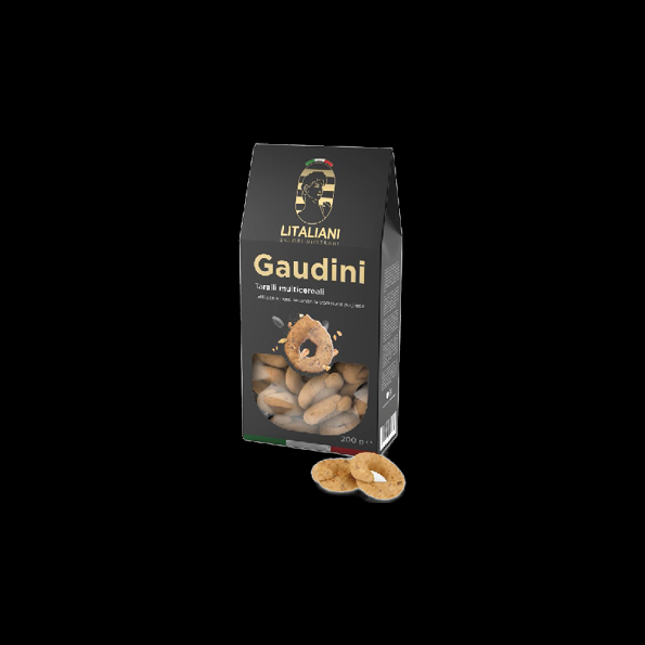 GAUDINI – Mehrkorn-Taralli 200 g