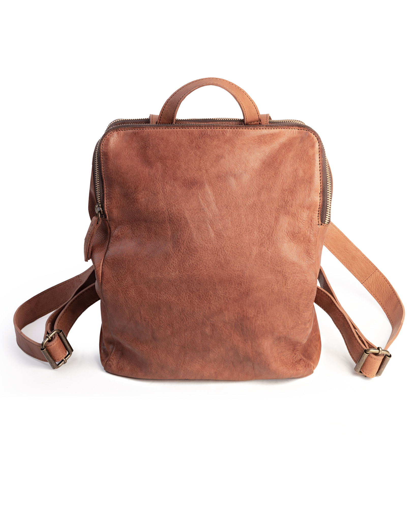 Backpack triple (cognac)