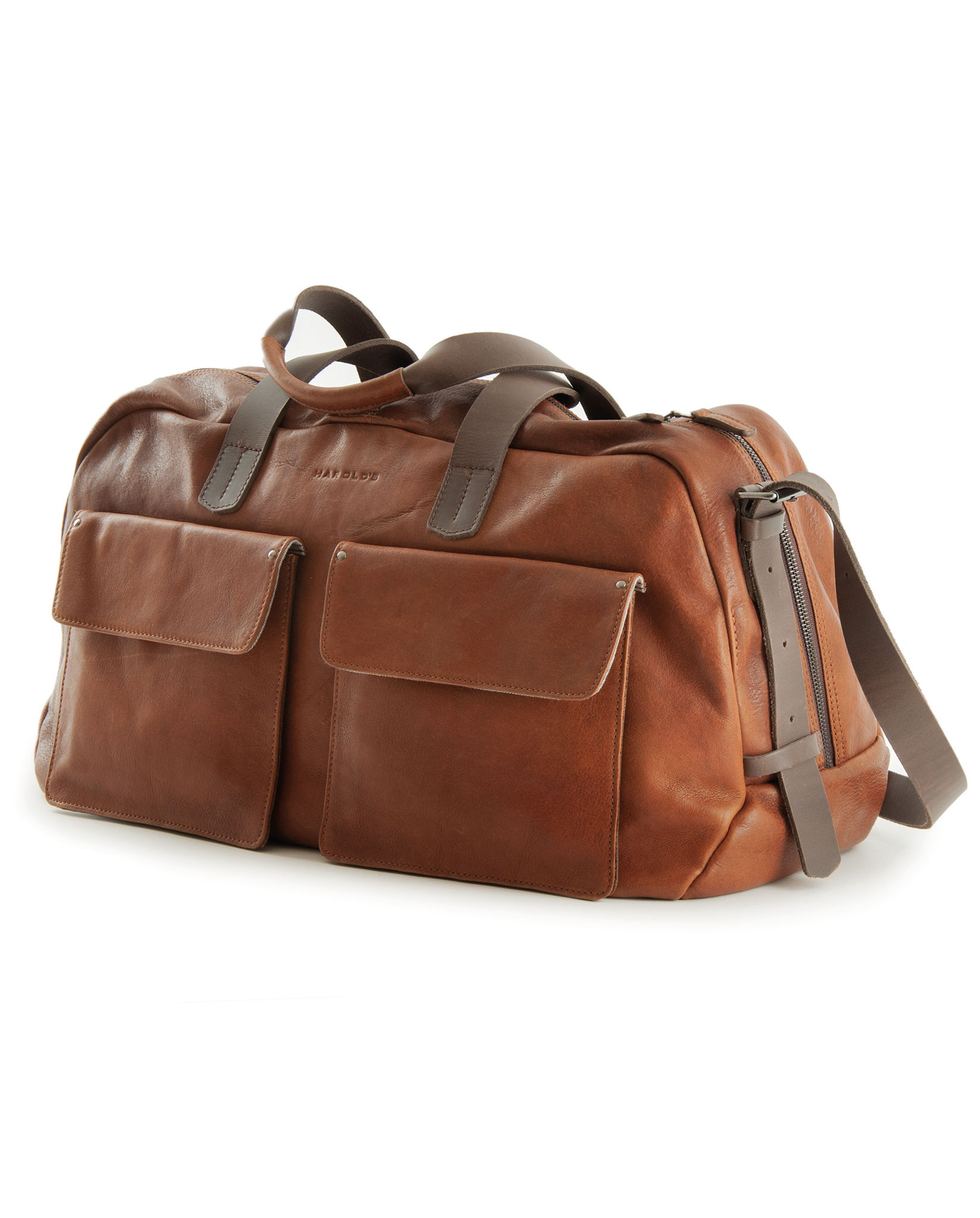 Travelbag large (cognac)